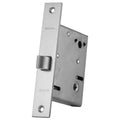 Small Case Mortise Lock Left Hand Knob Satin Brass S394537