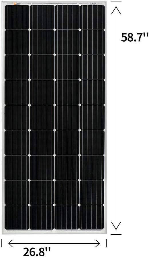 200 Watt 12 Volt Monocrystalline Solar Panel S13974