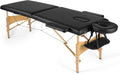 Black Adjustable Massage Table with Carrying Bag C6730