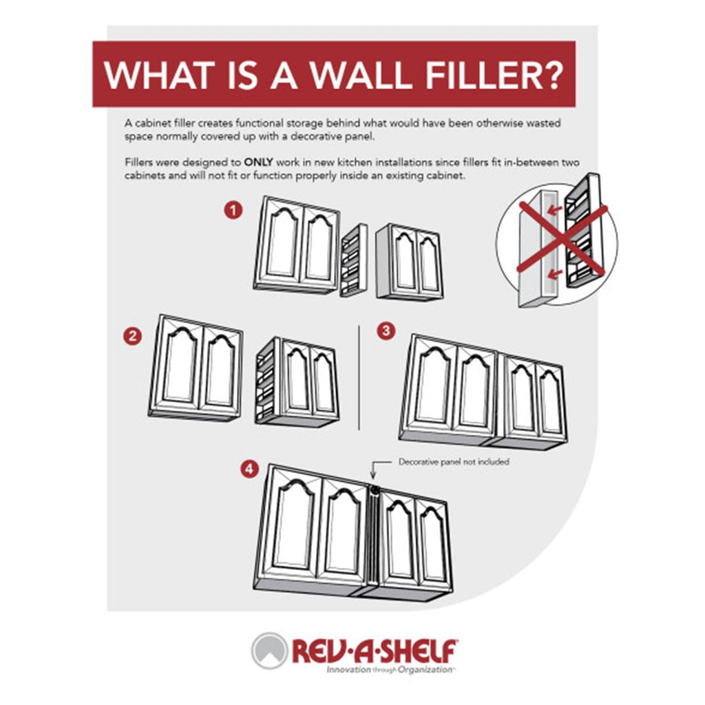 Pull-Out Between Cabinet Wall Filler Q79389