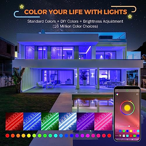 100Ft RGB LED Strip Lights Kit K8290