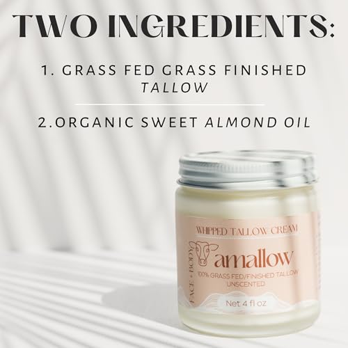 100% Grass Fed Beef Tallow Moisturizer 4 FL. oz. X162