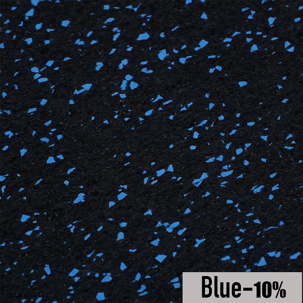 Blue 4'x10' 1/4 Rubber Flooring Roll O912420