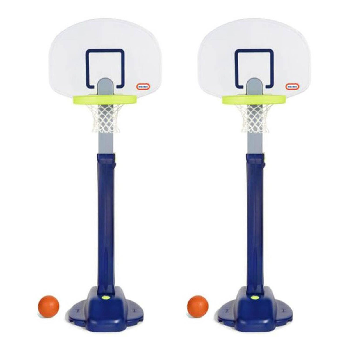 Adjustable Basketball Hoop Toy with Sand Base 2 Pack A839