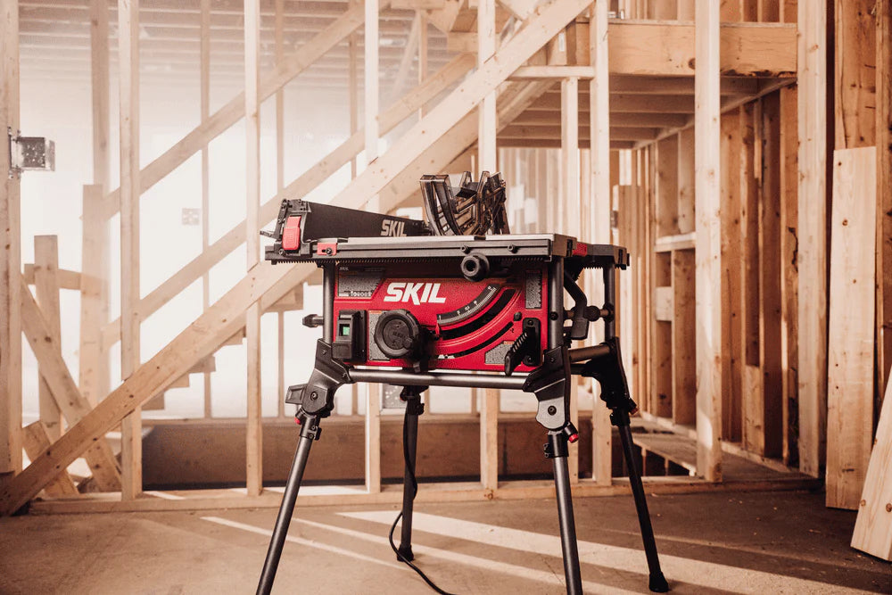 10'' Corded Electric Table Saw with Folding Stand L61568