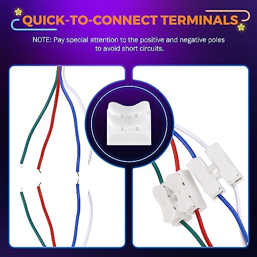 100Ft RGB LED Strip Lights Kit K8290