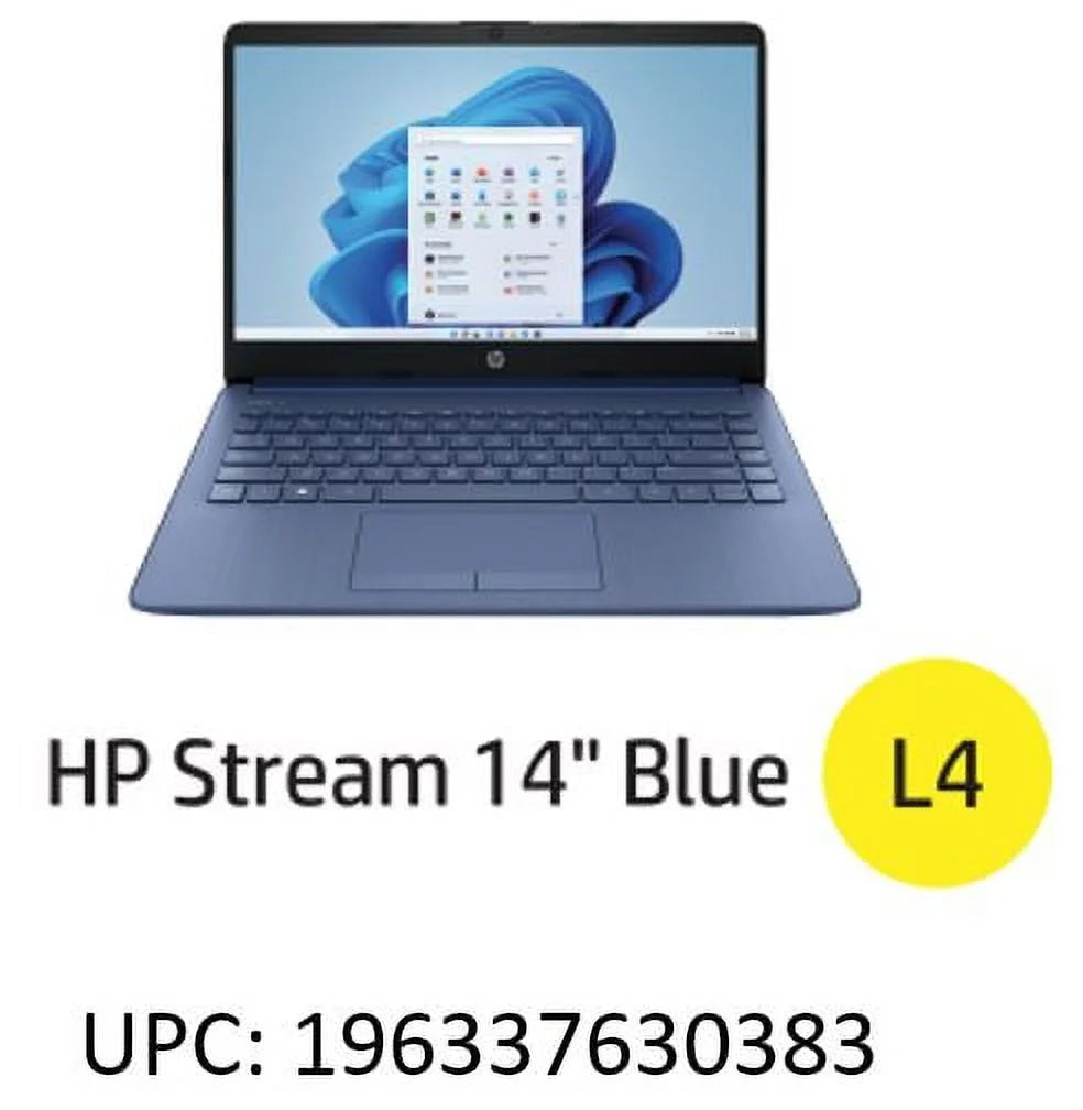 14" Laptop, Intel Celeron N4120, 4GB RAM, 64GB eMMC, Blue C140