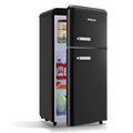 Mini Refrigerator Dual Door Fridge with Handle A4020