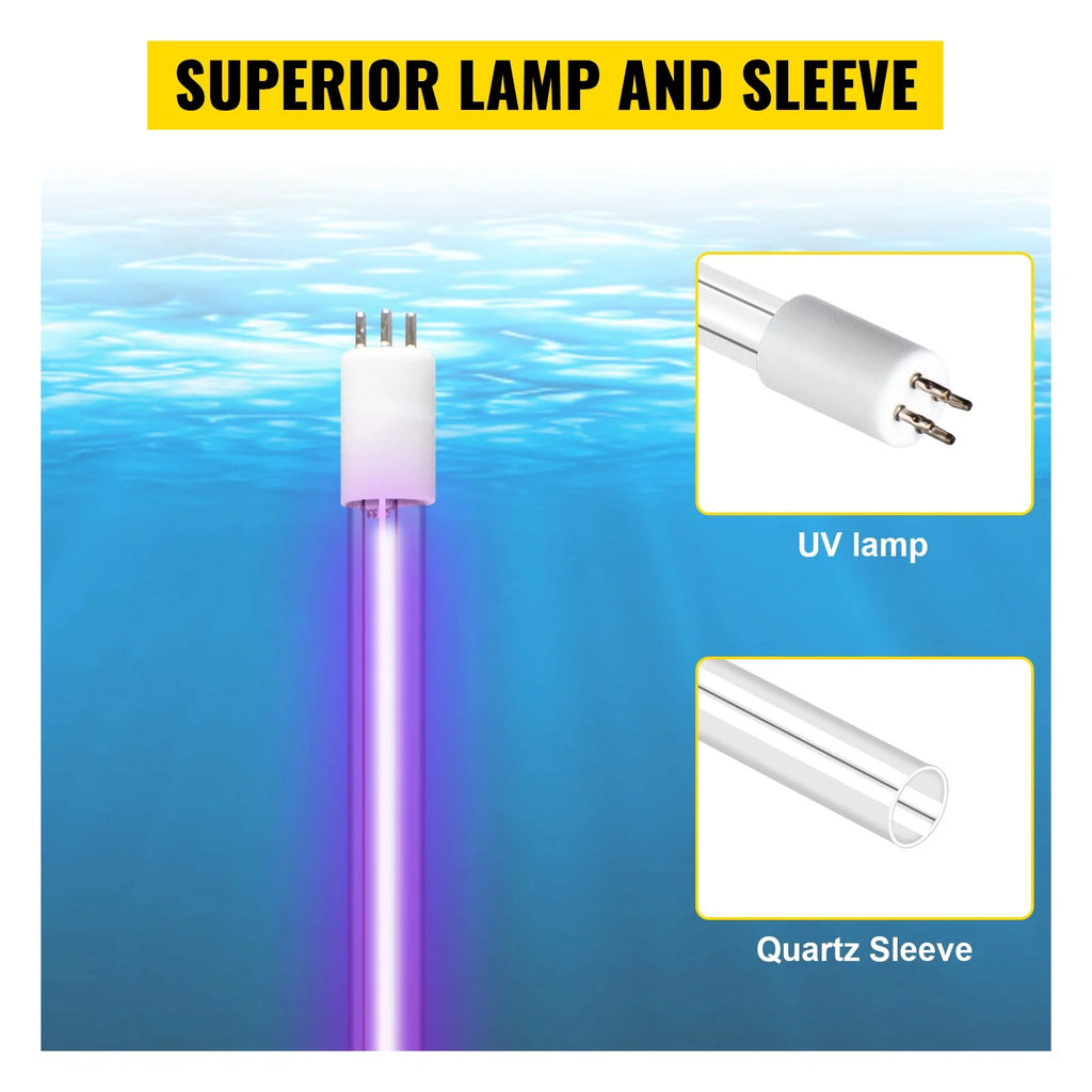 12GPM 110V 55W UV Water Purifier Q438