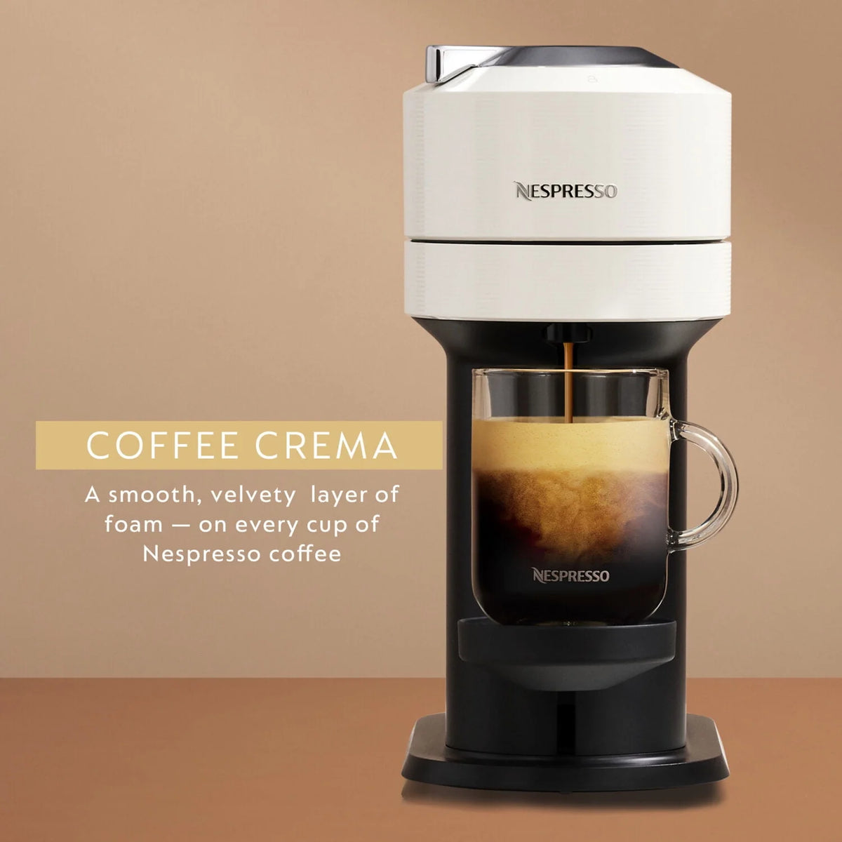 White Coffee and Espresso Maker E15816