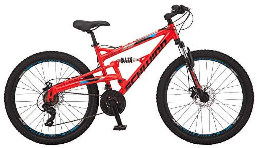 26 In. Wheels 24-Speed Aluminum Full Suspension Mountain Bike H331