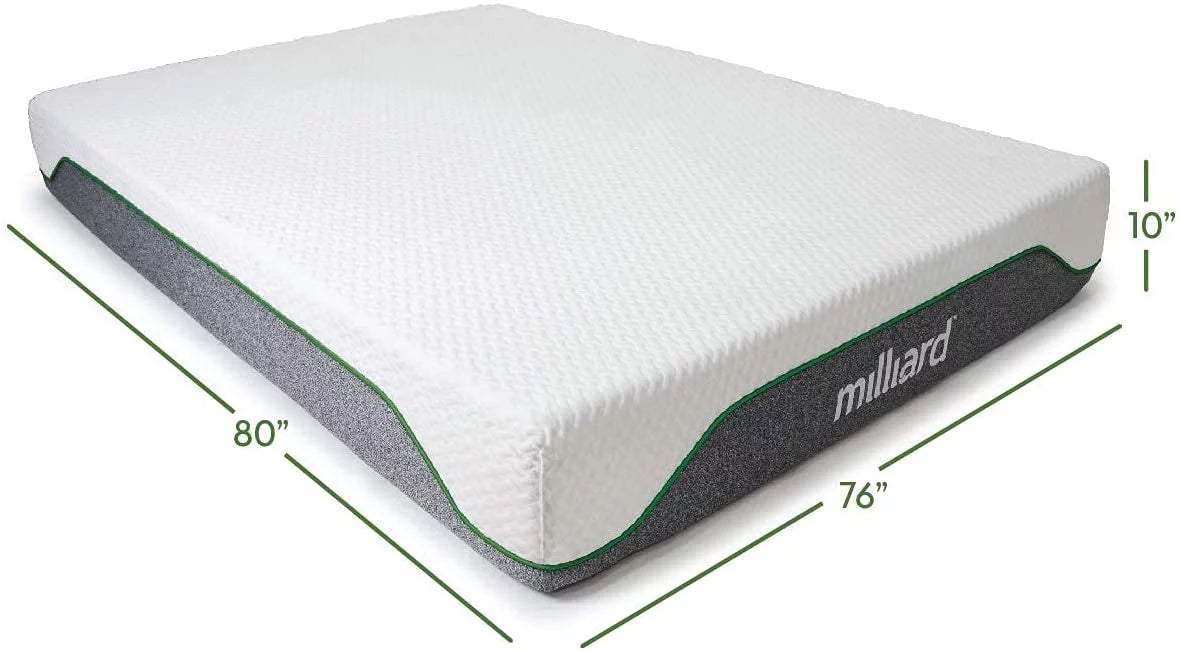 10 inch Firm Memory Foam Mattress Queen F332