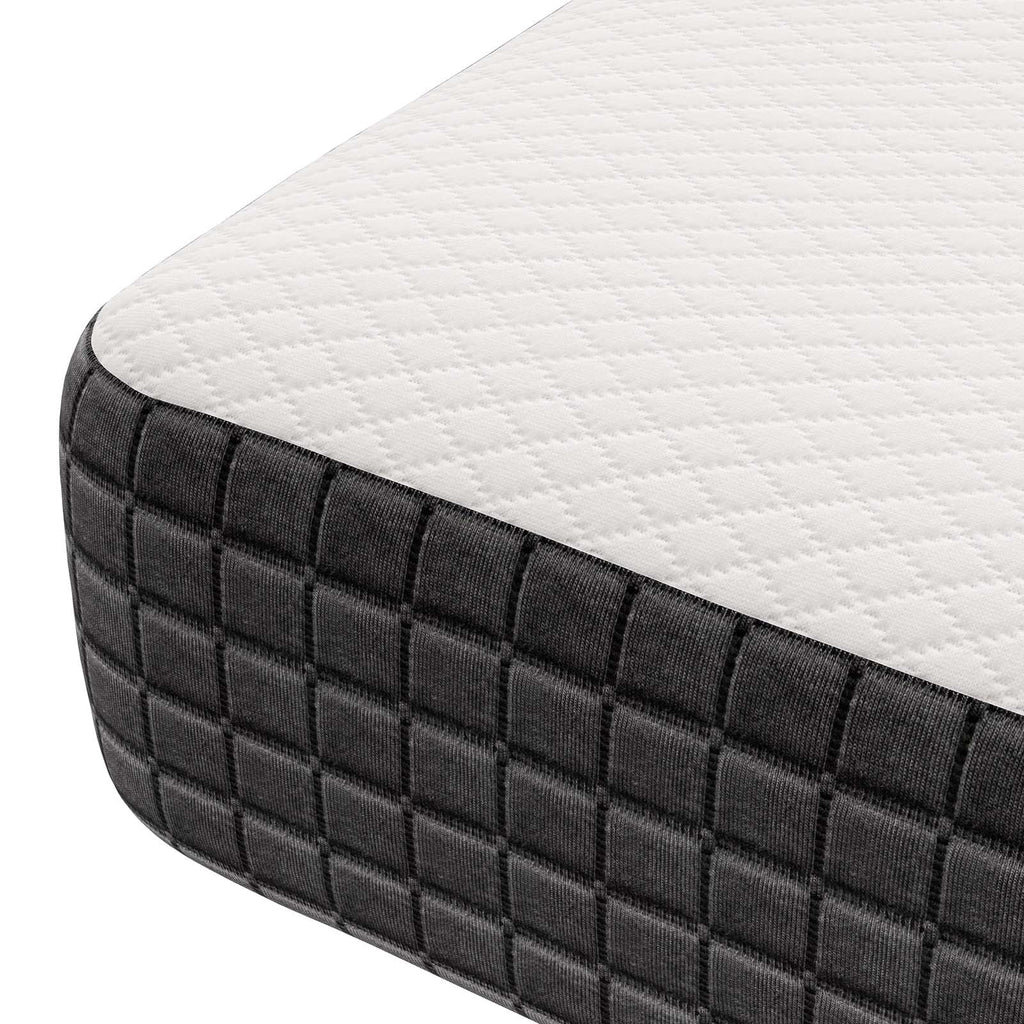 Memory Foam Narrow Twin Mattress in White G8241