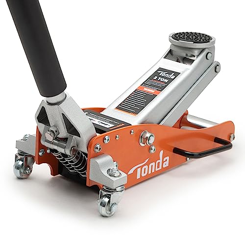2 Ton Low Profile Hydraulic Aluminum and Steel Floor Jack J19599