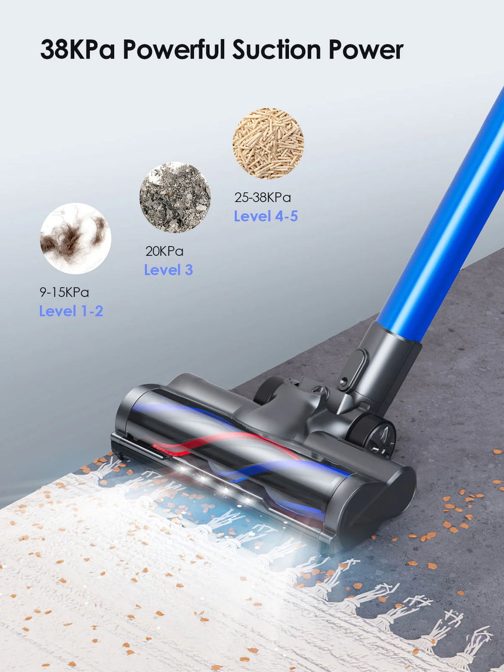 Cordless Stick Vacuum Cleaner Lightweight S15697