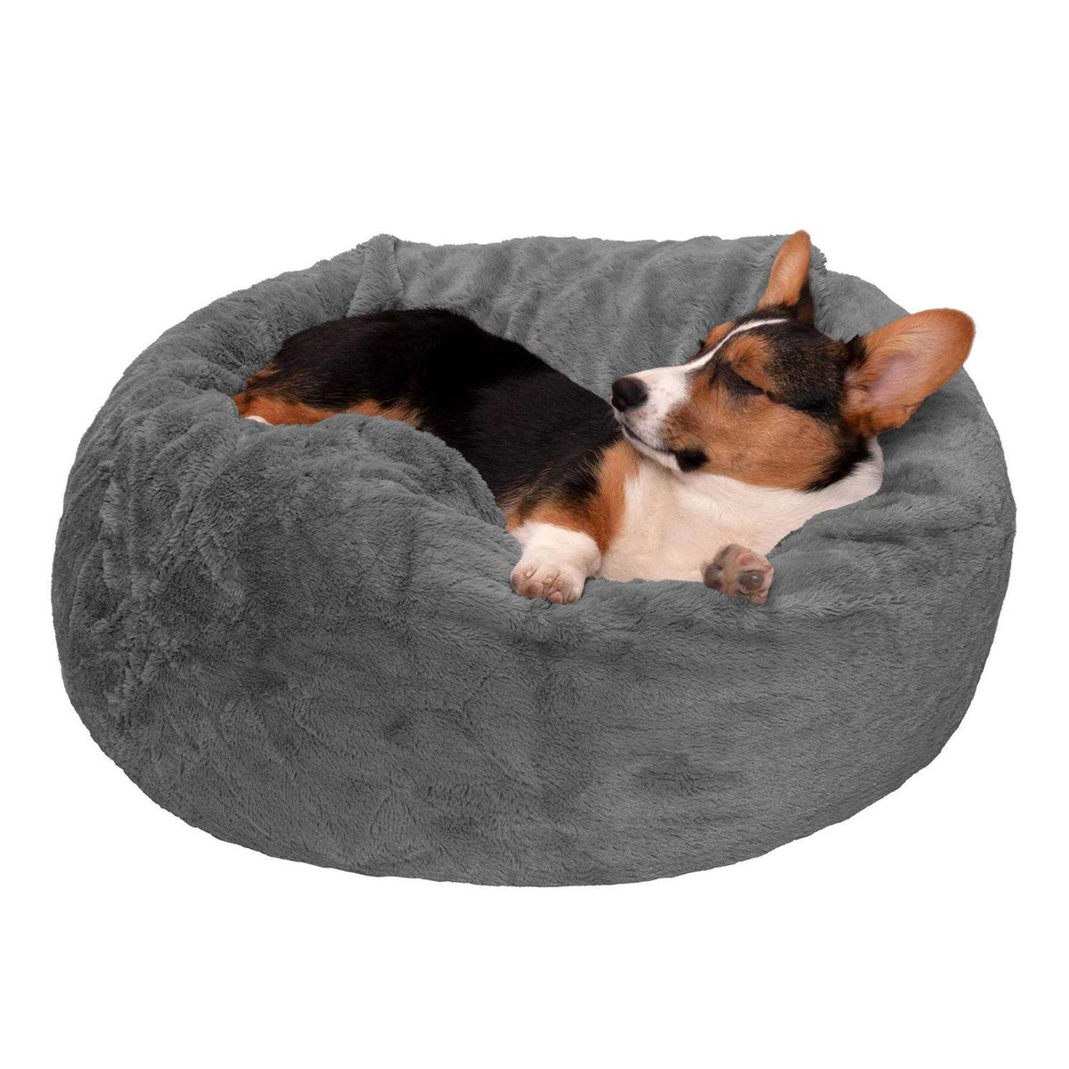 Round Plush Ball Dog Bed K3078