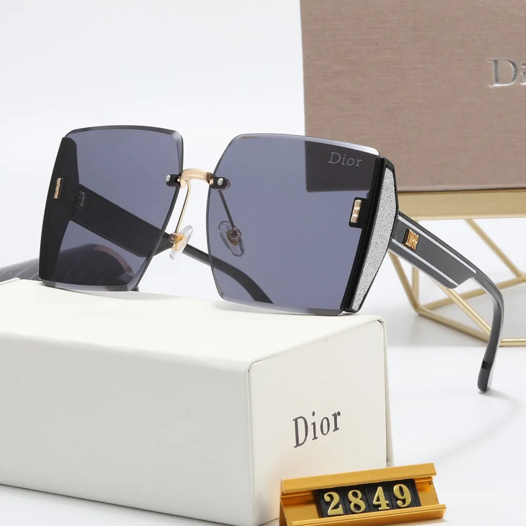 Frameless Square Polarized Sunglasses O267