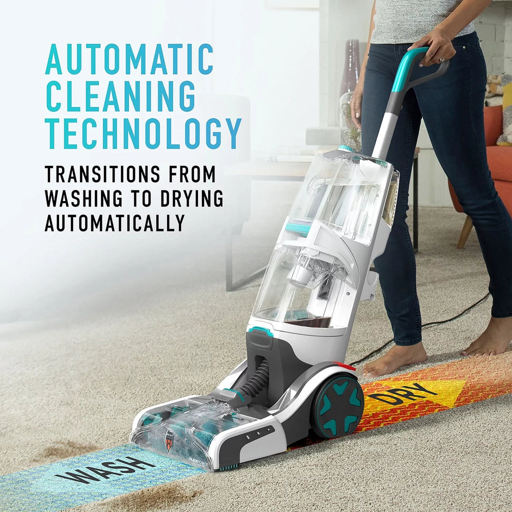 Upright Deep Carpet Cleaner Washer Scrubber & Shampooer Vacuum X243
