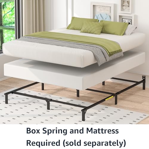 Metal Bed Frame, Full, Black G362470