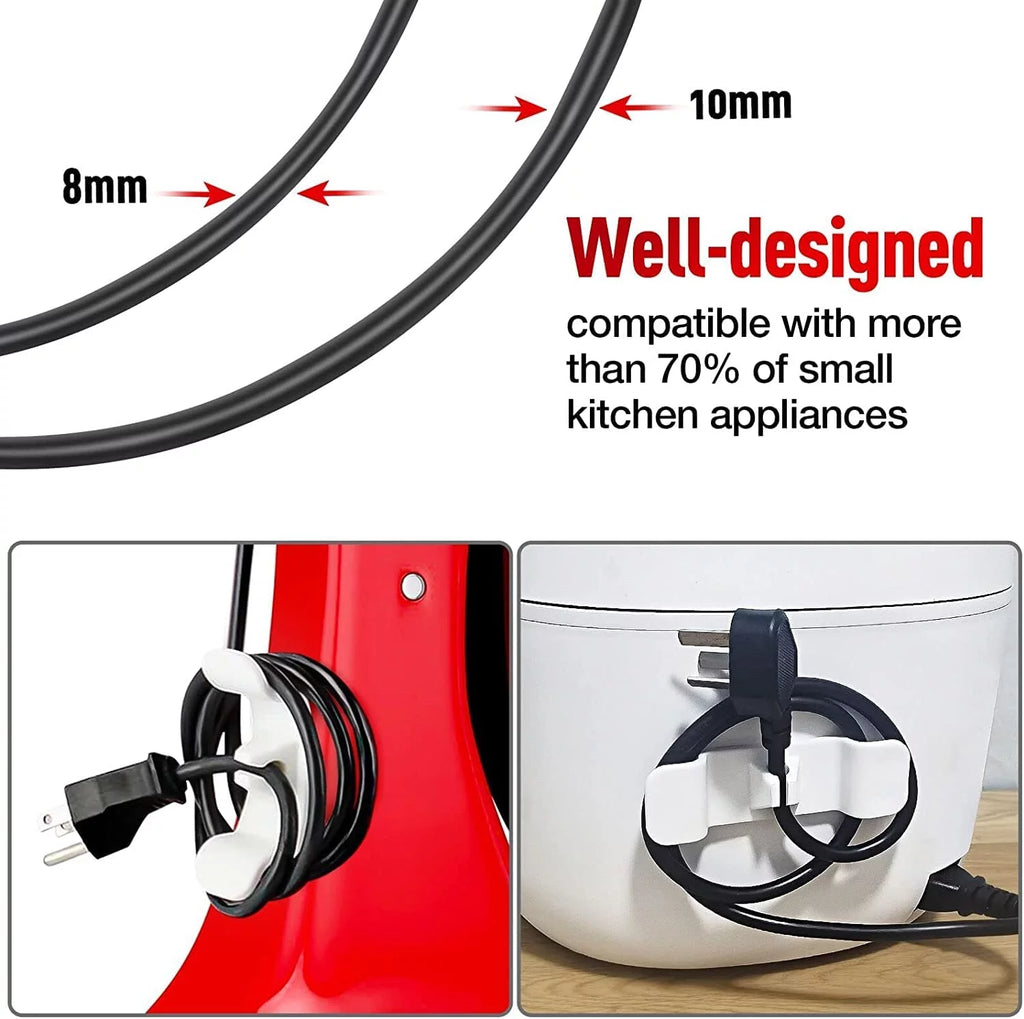 Wire Organizers for Kitchen Utensils and Appliances 12Pcs E636
