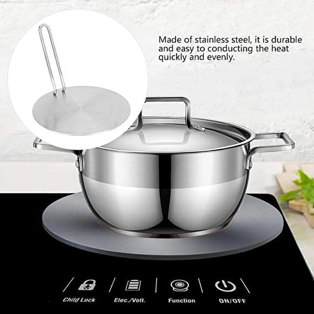 Induction Converter Heat Diffuser Stainless Steel Plate 24cm P82425