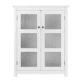 White Bathroom Floor Cabinet V78070