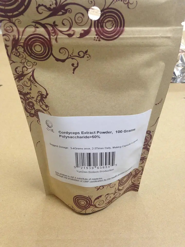 Cordyceps Sinensis Extract Powder 100 Grams A836
