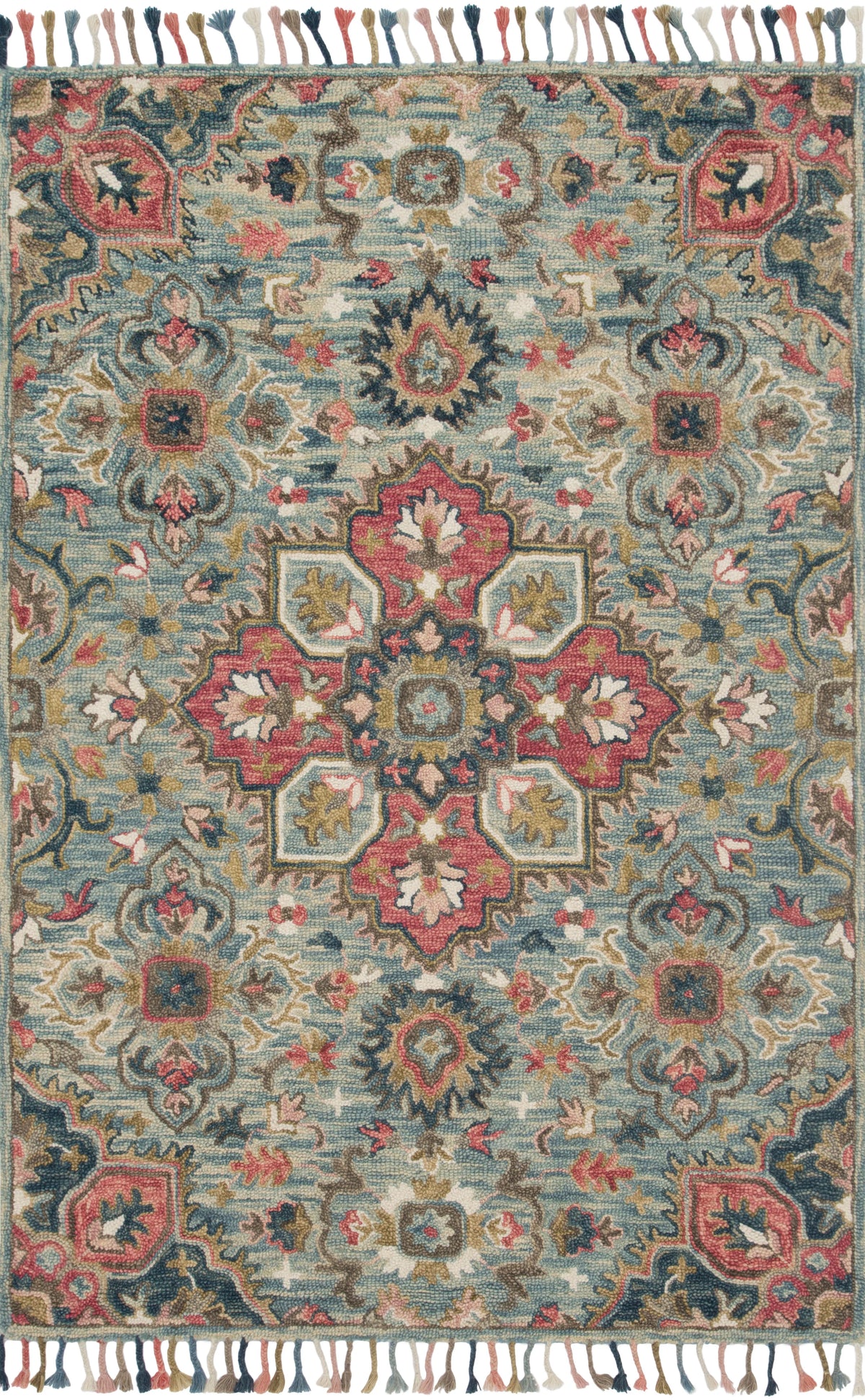 Light Blue 9'3 x 13' Rug Z50484