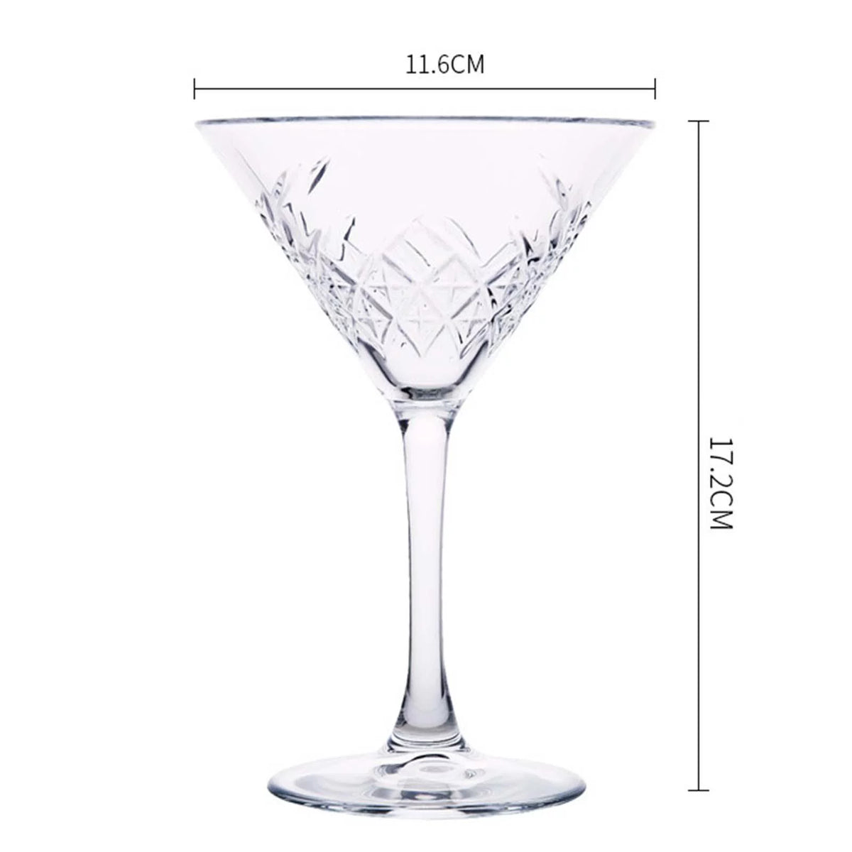 Engraved Cocktail Glasses 230ml B180