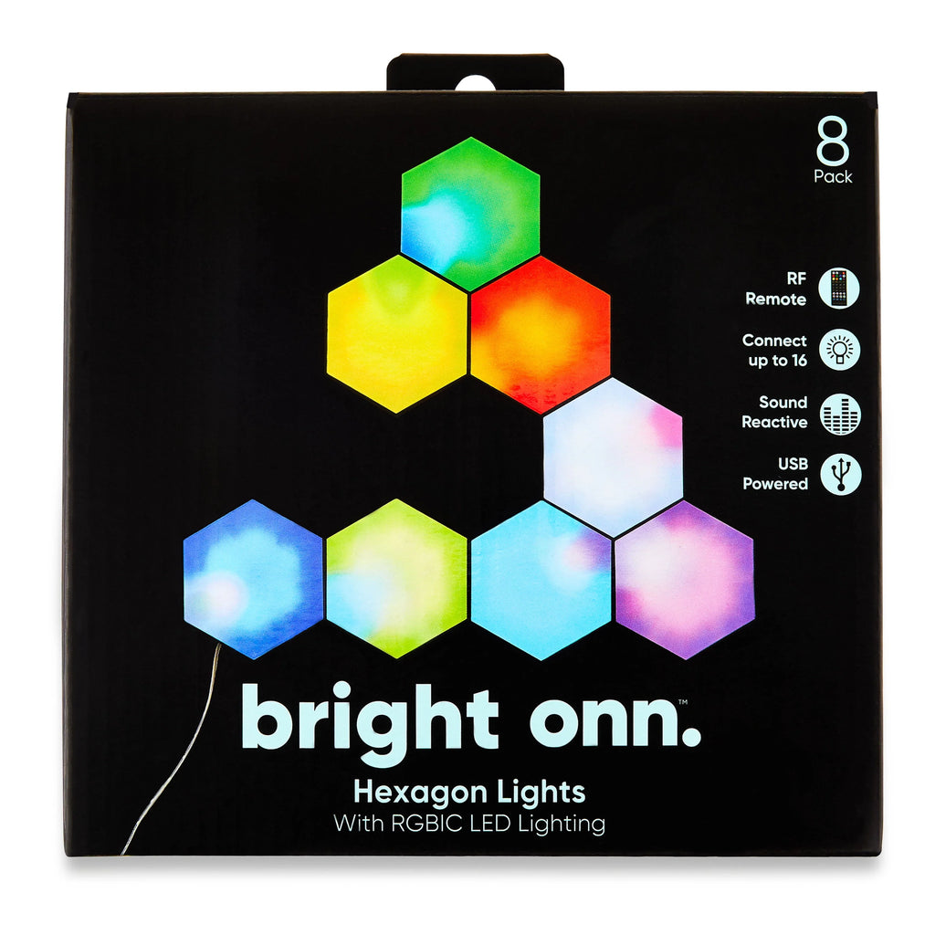 RGBIC Hexagon Lights 8-Pack X130