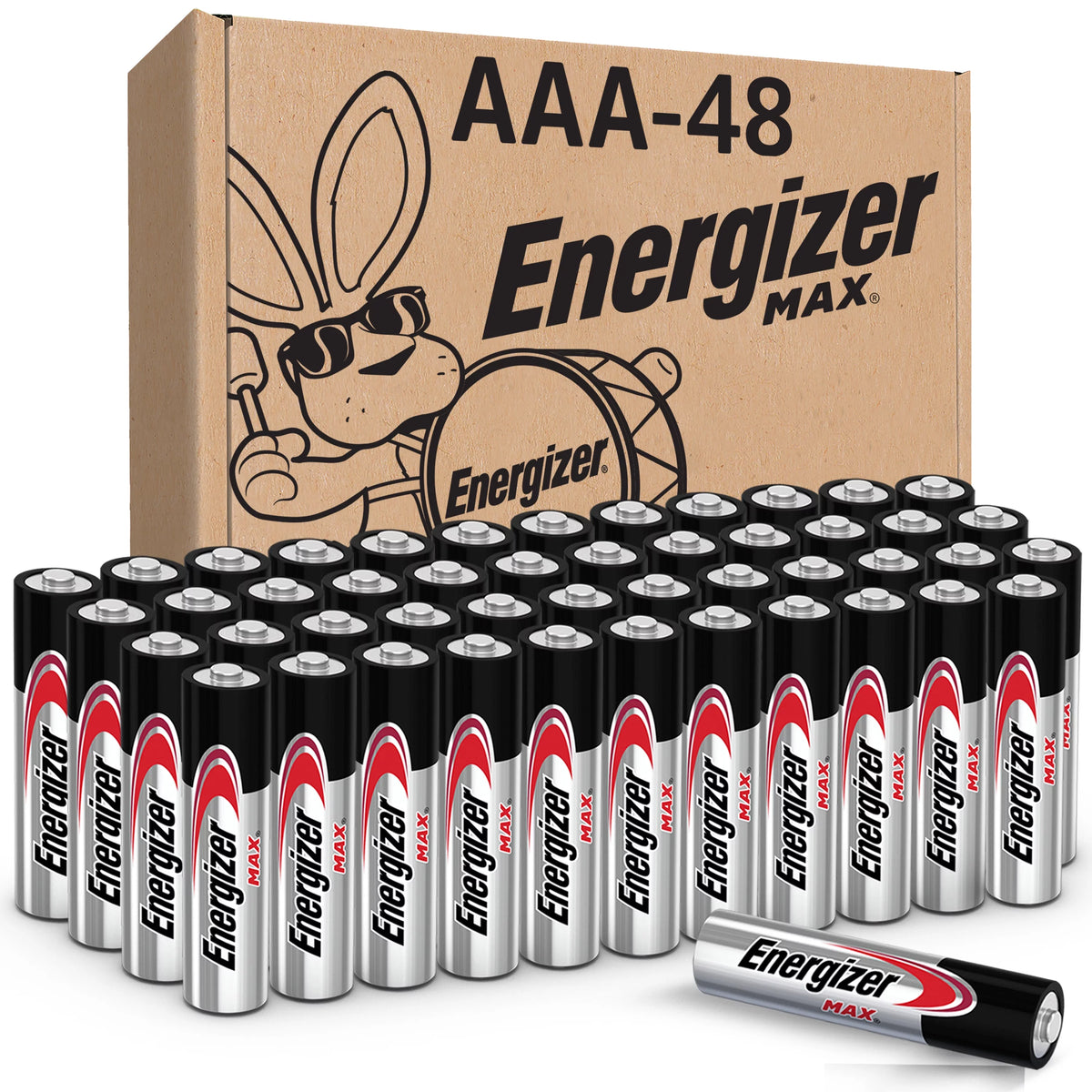 AAA Alkaline Batteries 48 Pack L1768
