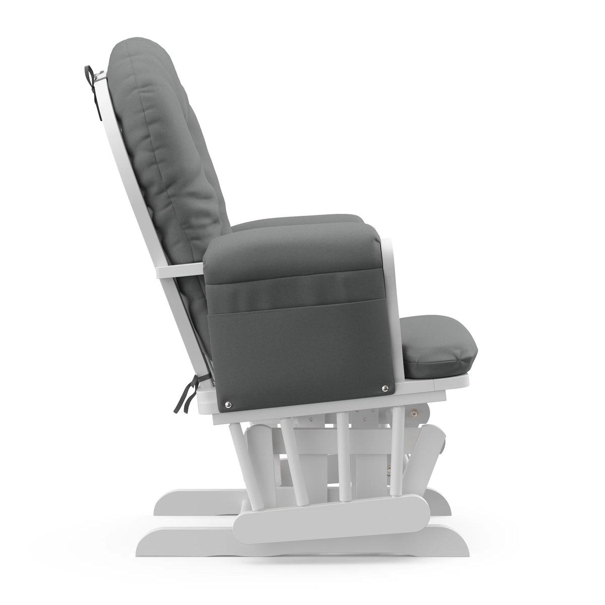 White Glider and Ottoman V10019