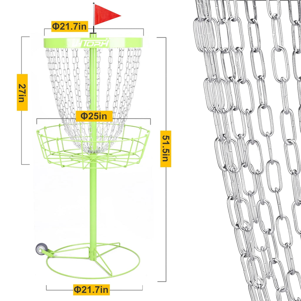 Portable Disc Golf Practice Basket W763205