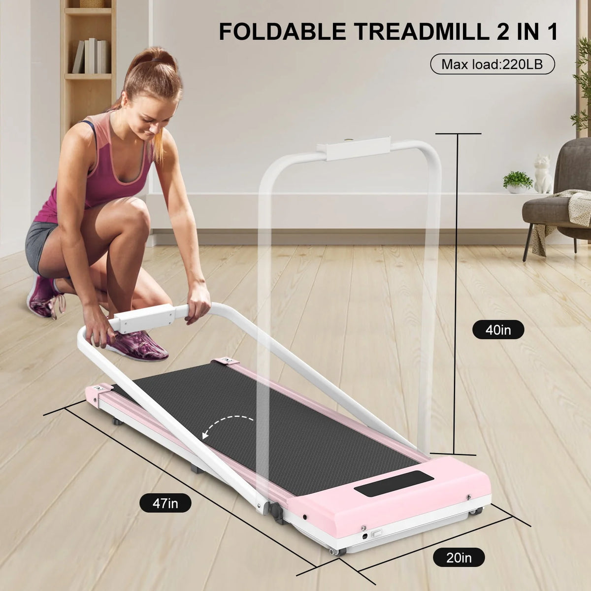 Ultra Slim Under Desk Treadmill K457033
