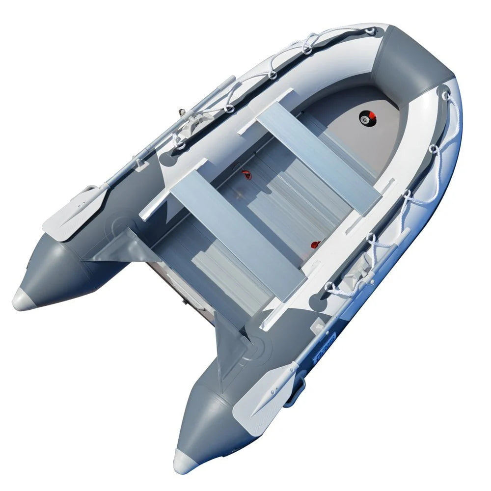 9.8 Ft. Inflatable Boat Dinghy Tender Raft with Aluminum Floor Z145856