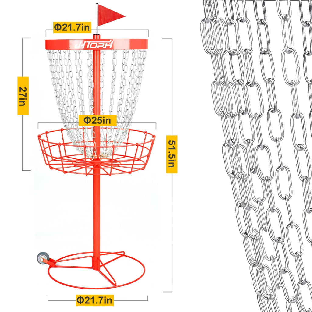 Portable Disc Golf Practice Basket W763205