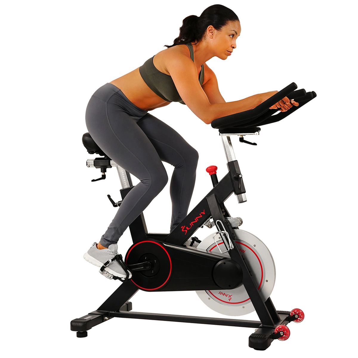 Magnetic Belt Drive Indoor Stationary Exercise Bike M5939