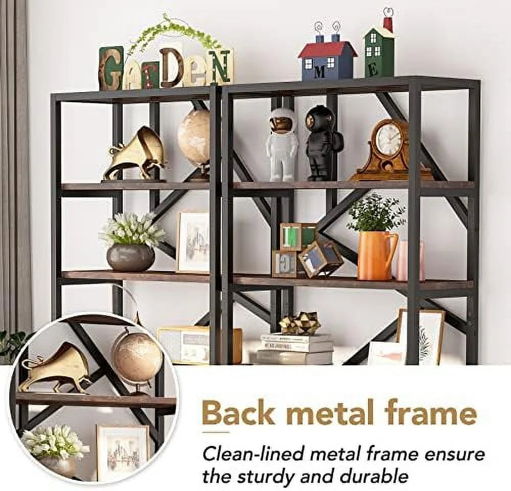 71 Inch 6 Tier White Wood Bookshelf F359