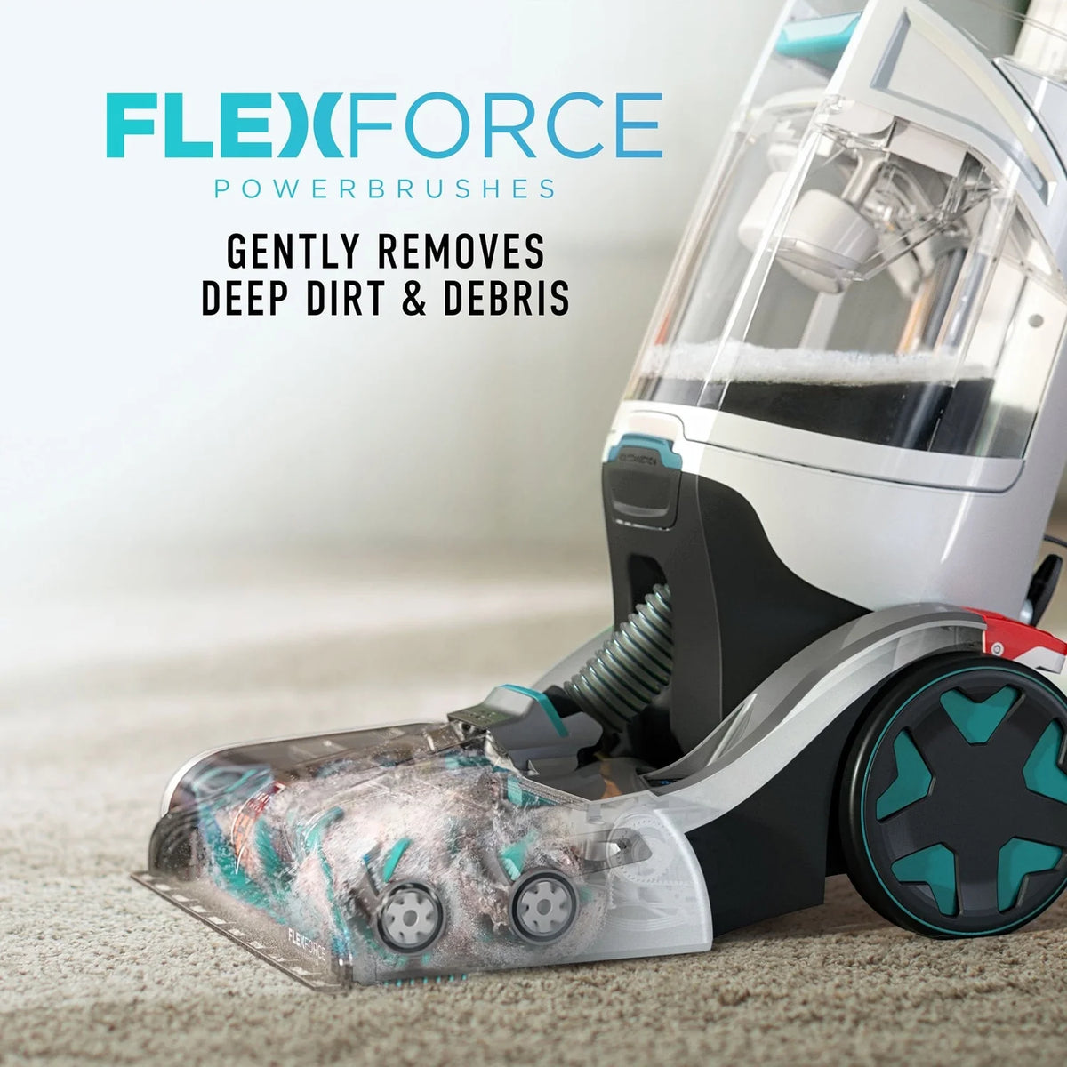 Upright Deep Carpet Cleaner Washer Scrubber & Shampooer Vacuum X243