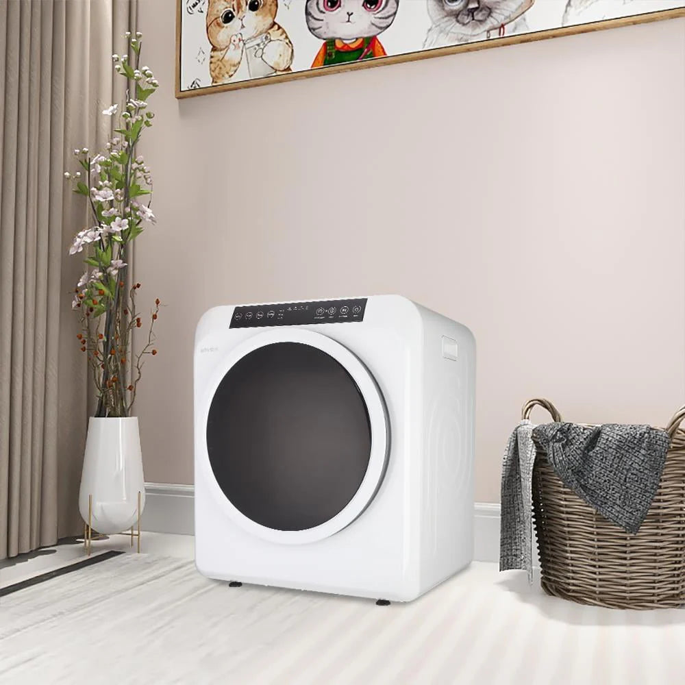 White Stainless Electric Dryer A406246