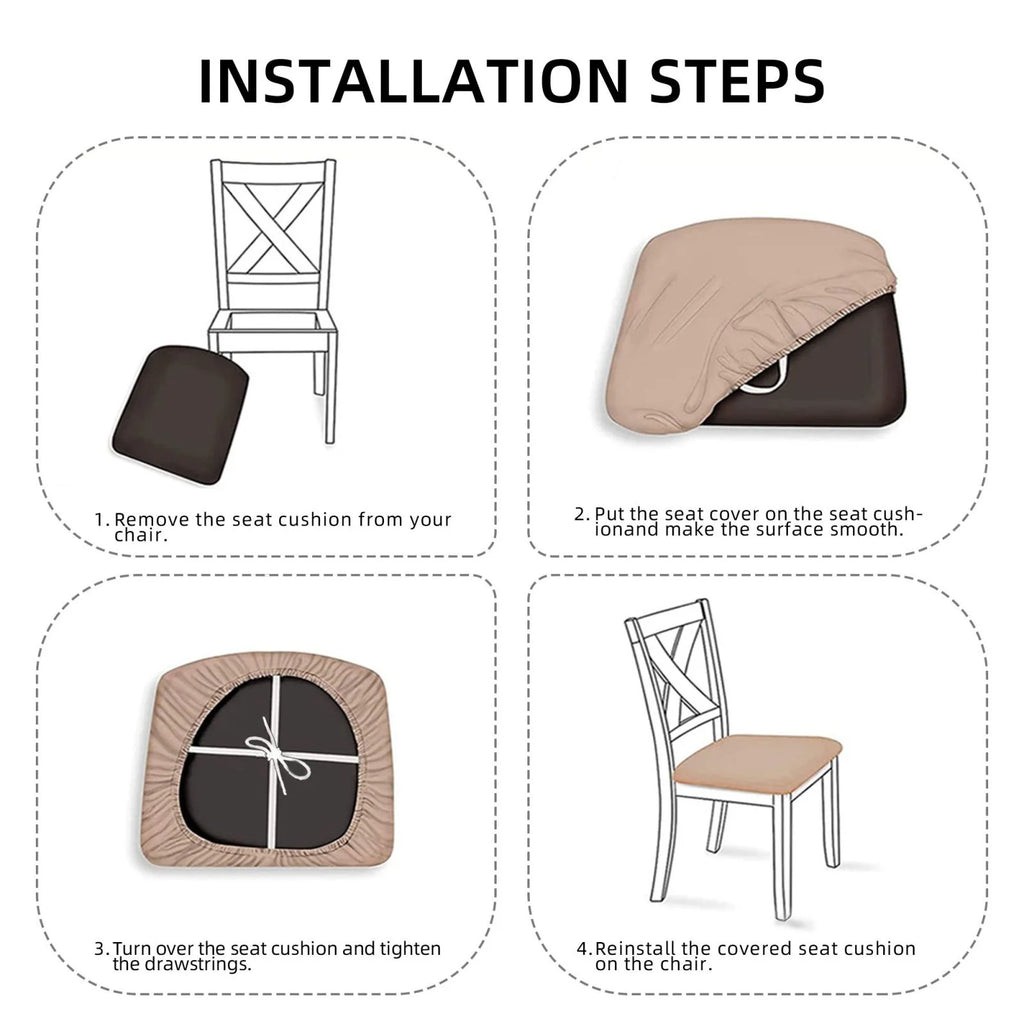 Tractor And Dumper Restaurant Chair Seat Covers O399590