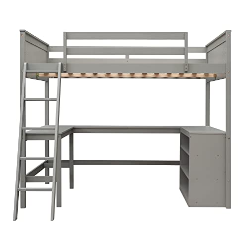 Espresso Twin Over Twin Bunk Bed with Trundle and 3 Drawers K103