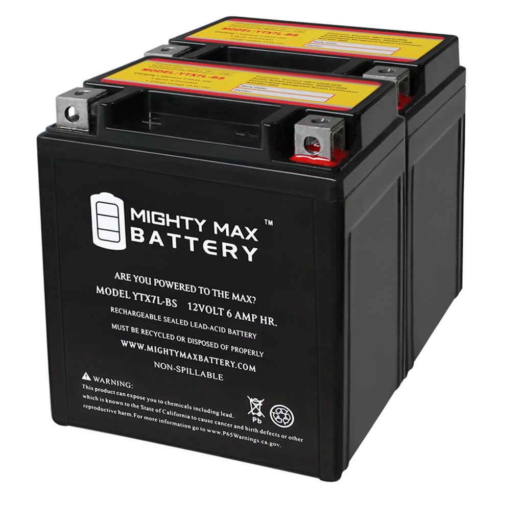 12 Volt 6 AH 100 CCA SLA AGM Motorcycle Battery U572