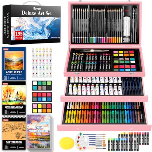 195 Pack Art Set Drawing Kit I519