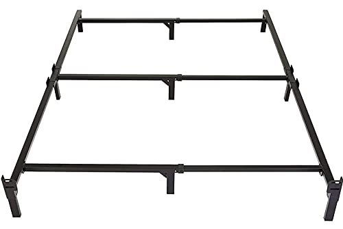 Metal Bed Frame, Full, Black G362470