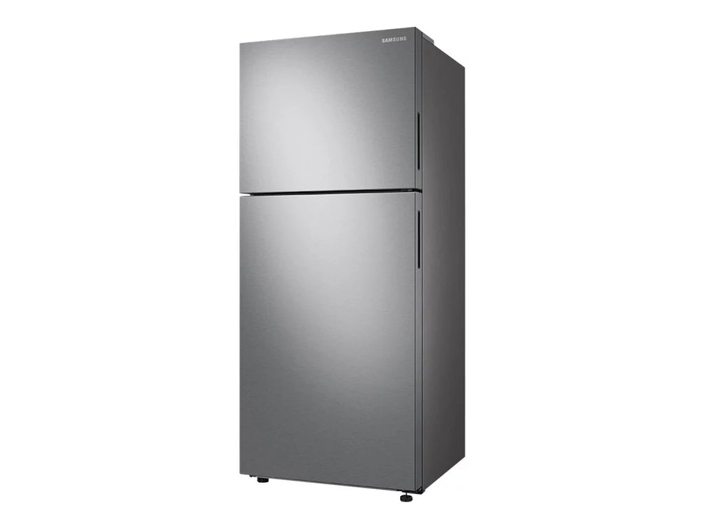 Top Freezer Freestanding Refrigerator Black Stainless Steel T7308
