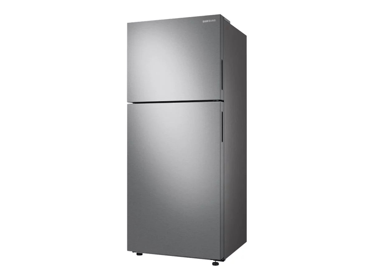 Top Freezer Freestanding Refrigerator Black Stainless Steel T7308
