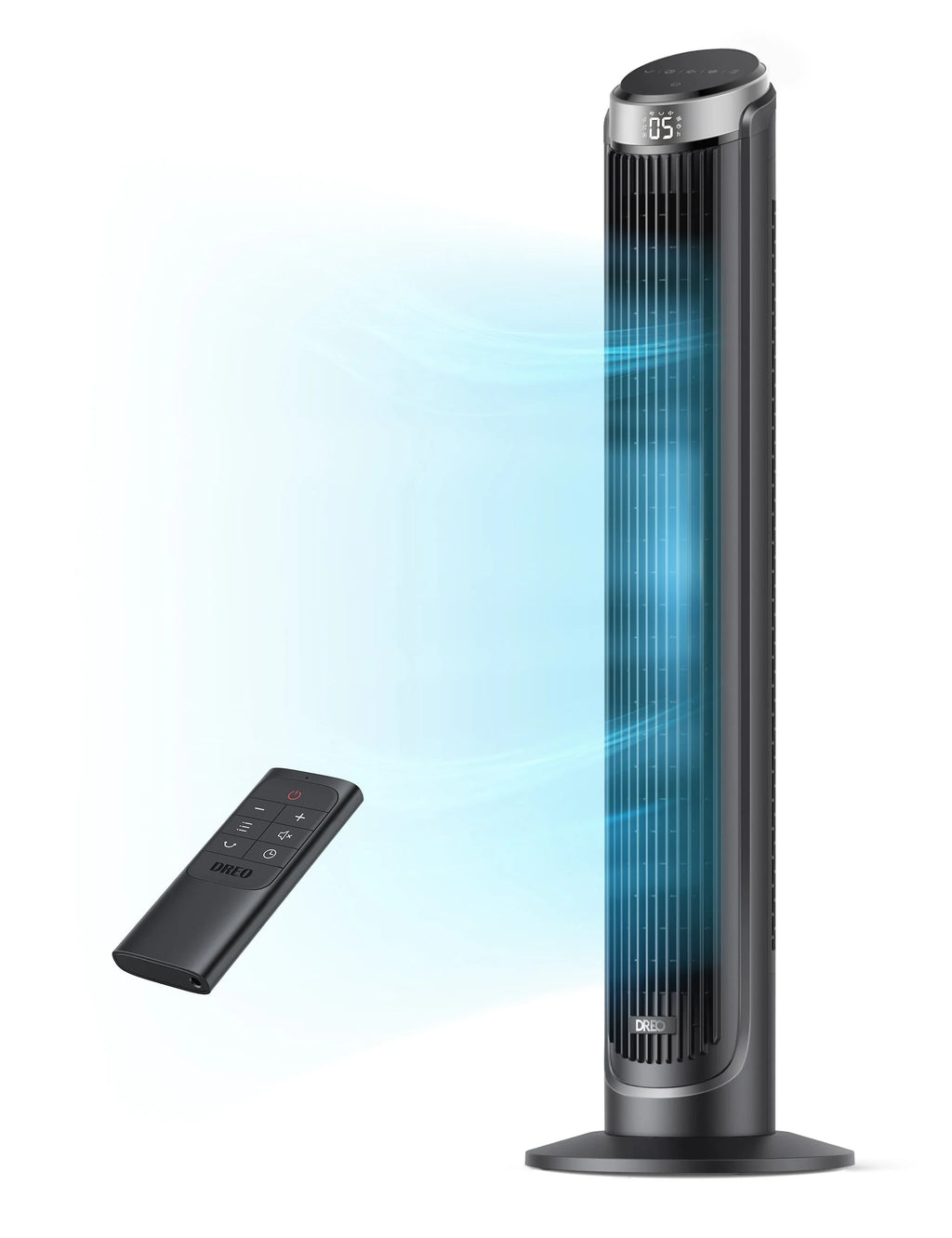 90° Oscillating Tower Fan with Remote, 4 Modes, 12H Timer, 40 Inch P8190