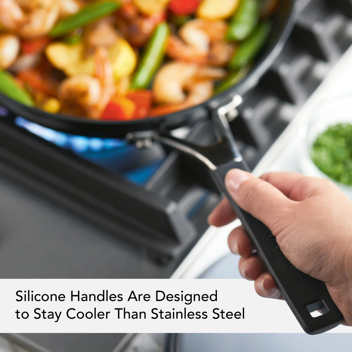 10" Nonstick Hard Anodized Frying Pan I7188