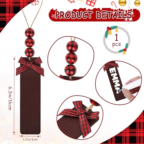 Red Black Buffalo Plaid Christmas Stocking with Faux Fur Cuff R75205